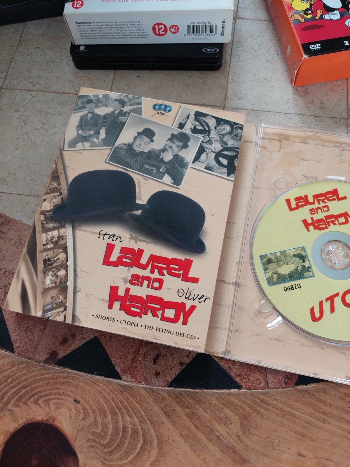 laurel and hardy, Alle leeftijden, Ophalen of Verzenden, Zo goed als nieuw, Tv-programma of Sketches