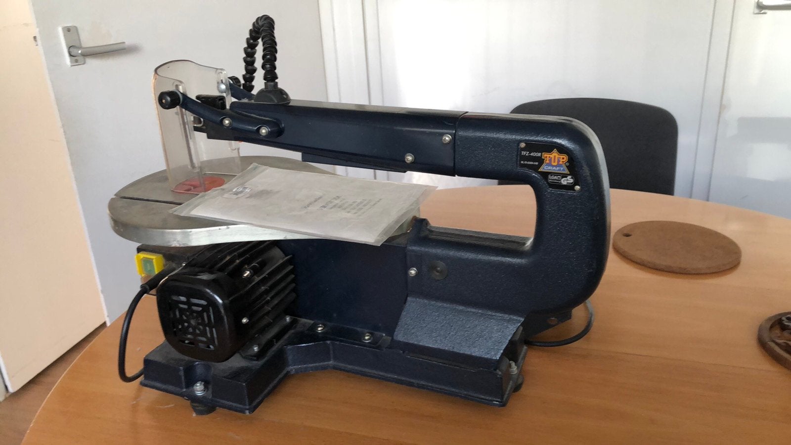 Figuurzaagmachine in Delft, Doe-het-zelf en Verbouw, Ophalen of Verzenden, Zo goed als nieuw, 30 tot 70 mm, Figuurzaag
