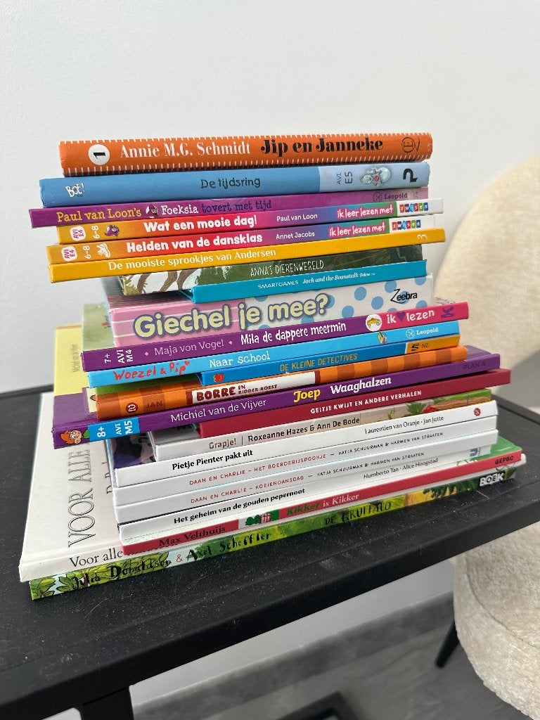 23 Kinderboeken: Jip&Janneke-Gruffalo-Paul v Loon-Woezel&Pip, Boeken, Ophalen, Zo goed als nieuw, Diverse Auteurs, 3 tot 4 jaar