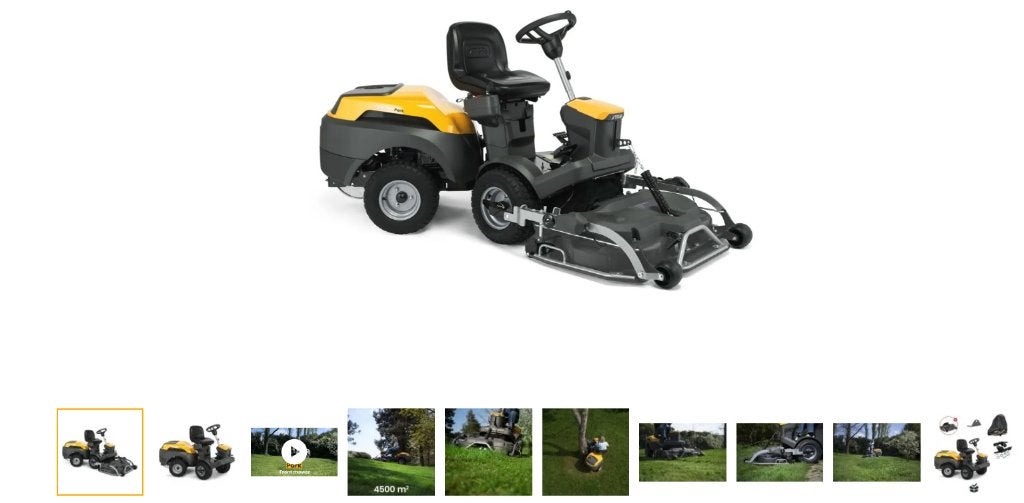 Showmodellen zitmaaiers uitverkoop !!!!, Nieuw, 59 cm of meer, 50 km per accu of meer, Ophalen