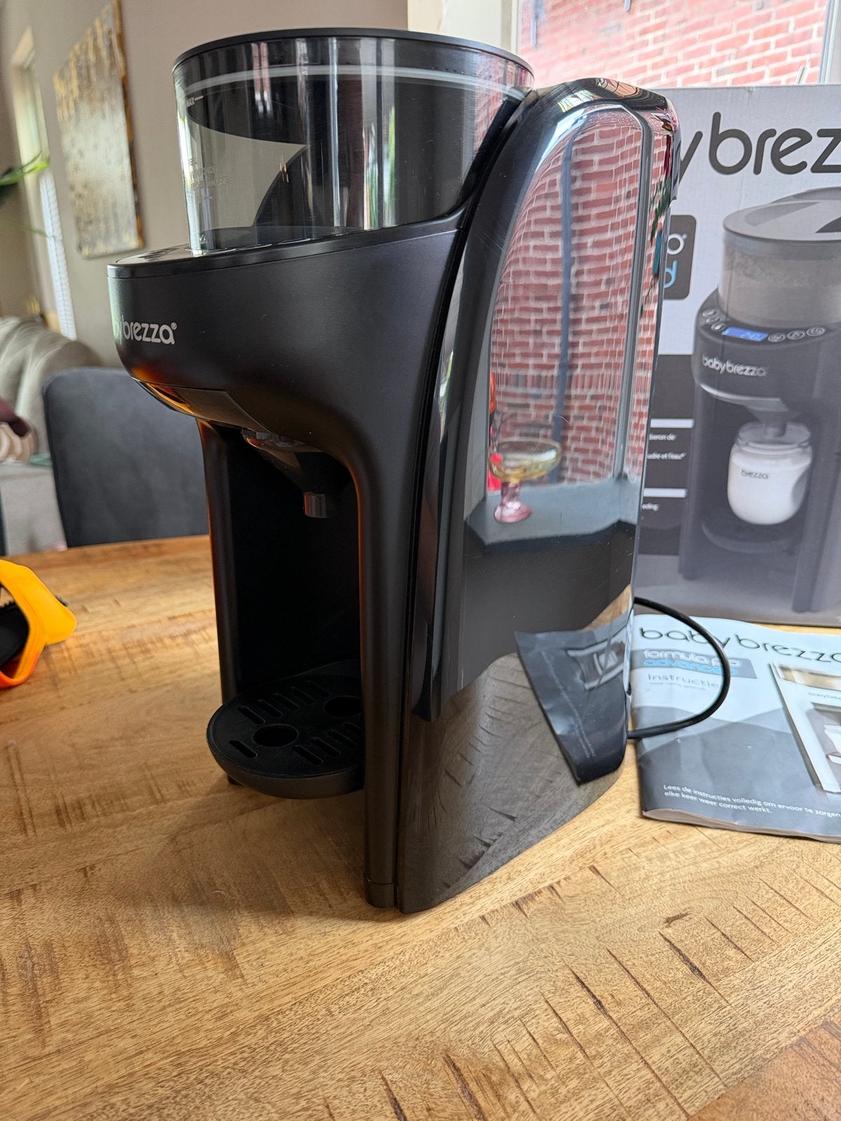 Baby Brezza Formula Pro Advanced Flessenmaker, Automatisch, Ophalen of Verzenden, Zo goed als nieuw, Flessenmaker