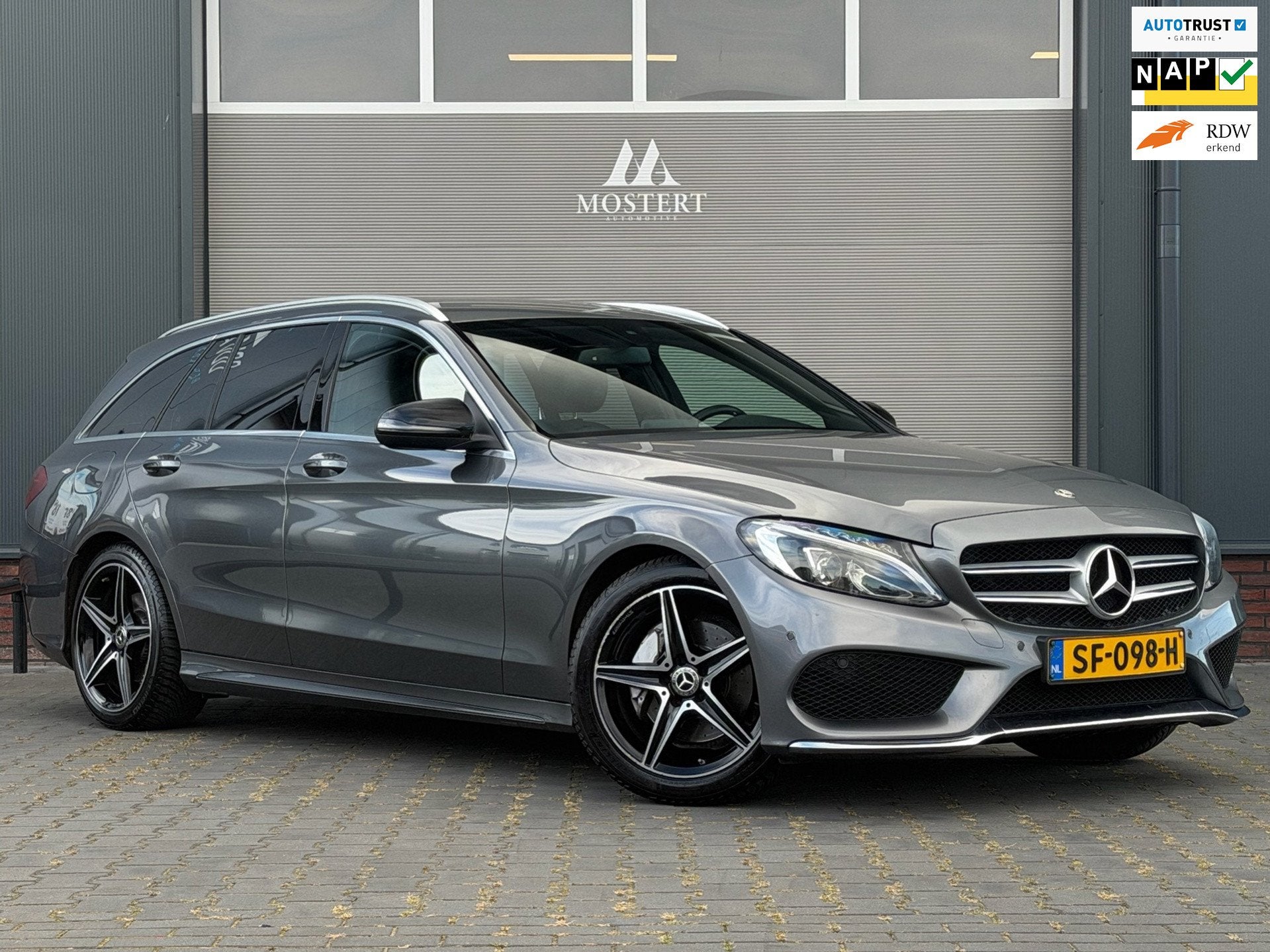 Mercedes-Benz C-klasse Estate 180 CDI Sport Edition Premium, Auto's, Automaat, Achterwielaandrijving, 4 cilinders, Origineel Nederlands