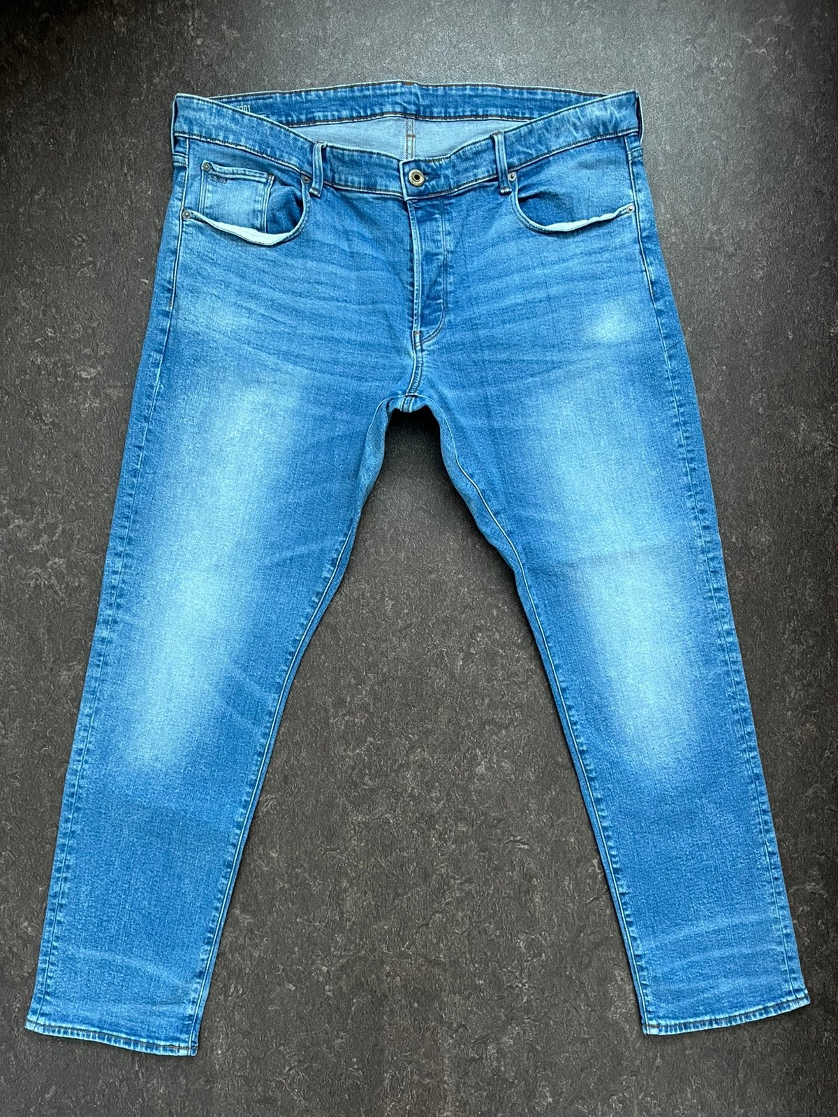 G- star RAW 3301 STRAIGHT TAPERED broek jeans W40 L32 *NIEUW, Ophalen of Verzenden, Zo goed als nieuw, Blauw, W40 - W42 (confectie 56/58)