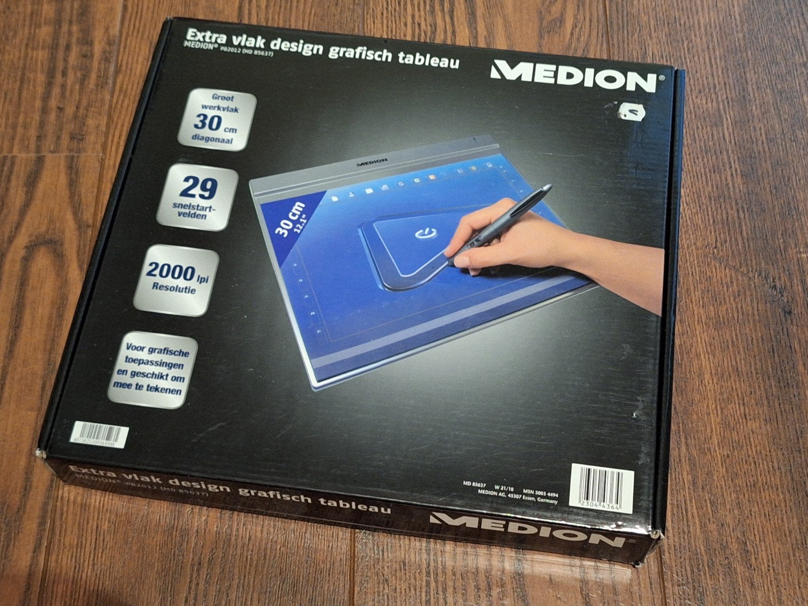 Medion Grafisch Tekentablet - Extra Vlak Design, Computers en Software, Tekentablets, Ophalen of Verzenden, Gebruikt, Bedraad