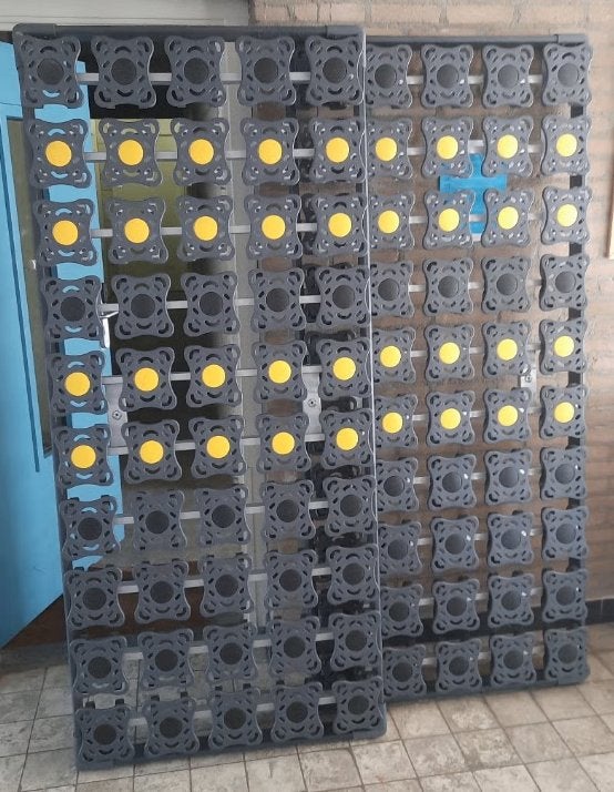 3x Schotel bedbodem Discflex (van BeterBed Select) 90x200cm, Ophalen, 90 cm, Eenpersoons, Nieuw