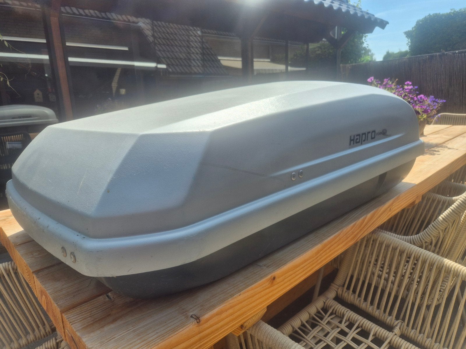 Hapro Roady, compacte dakkoffer, Ophalen