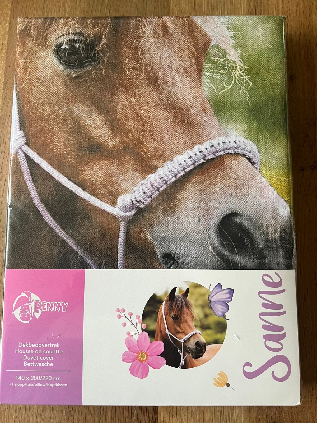Penny paarden dekbedovertrek Sanne -NIEUW, Overige merken, Nieuw, Ophalen of Verzenden, Dubbelzijdig