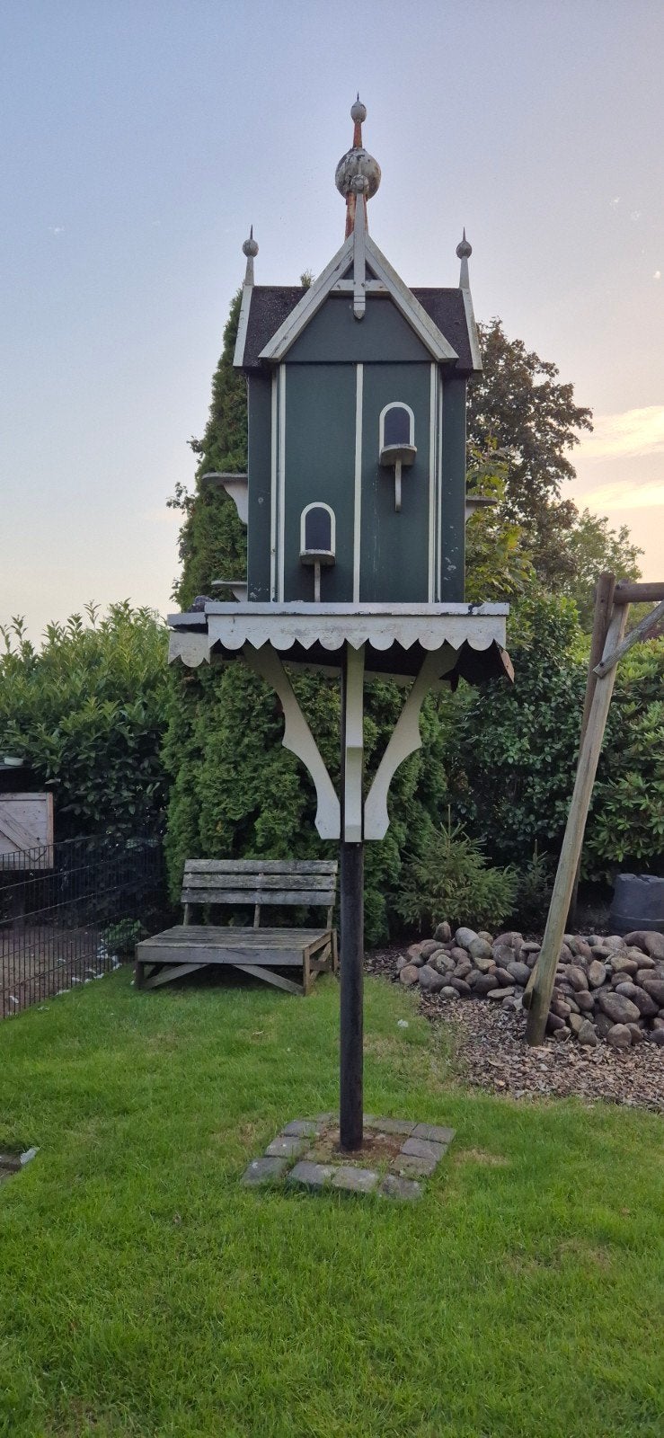 Mooie duiventil - klassiek design, opknapbeurt nodig, Tuin en Terras, Ophalen, Gebruikt