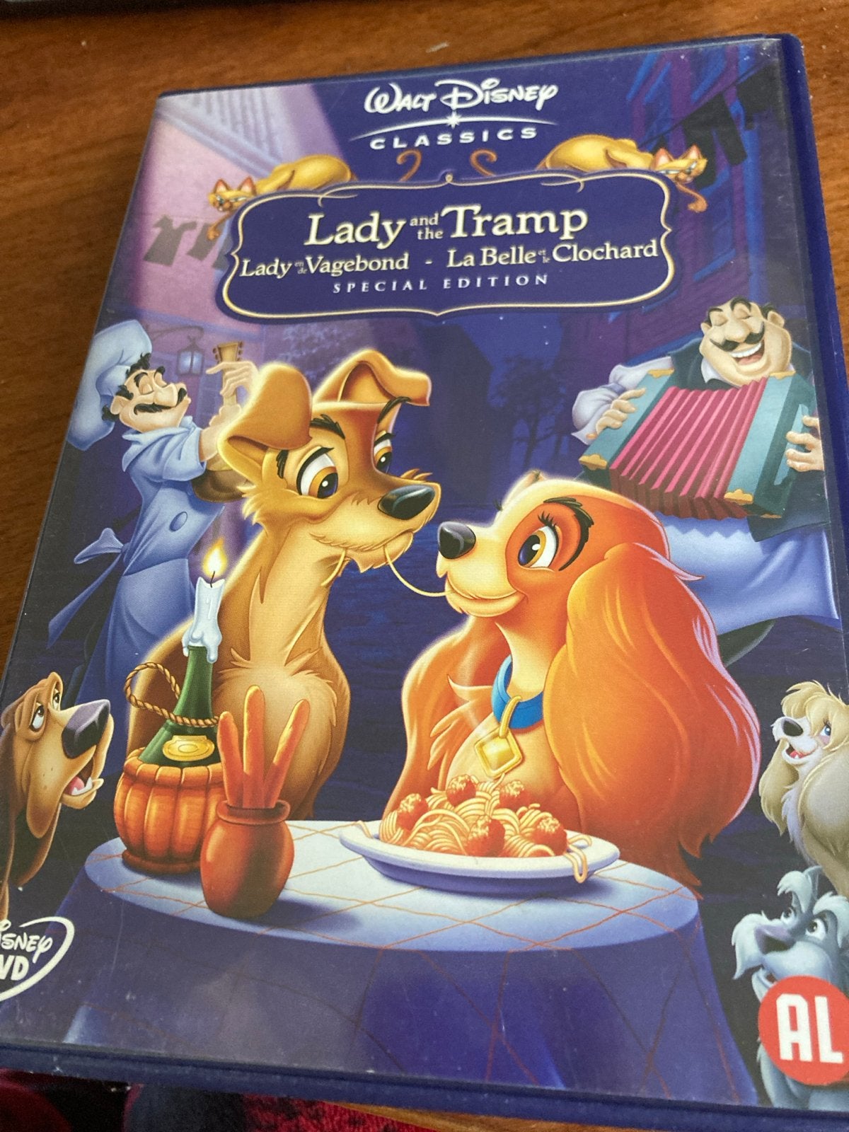 Lady and the Tramp - Special Edition DVD, Gebruikt, Animatie, Ophalen of Verzenden, Alle leeftijden