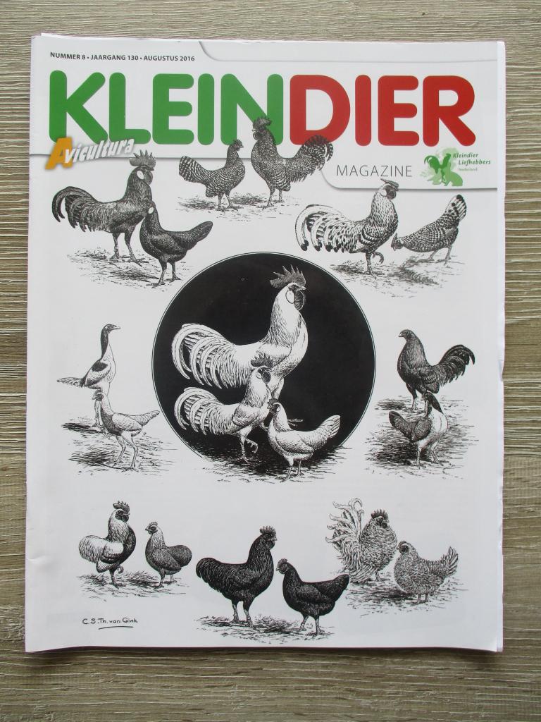 Kleindier magazine nr. 8 jaargang 130 augustus 2016, Ophalen of Verzenden, Gelezen, Paarden of Pony's