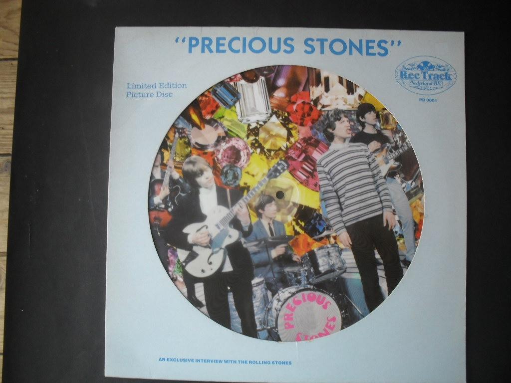 LP - The Rolling Stones Picture disc Precious Stones, Picture disc, Ophalen of Verzenden, Zo goed als nieuw, 12 inch