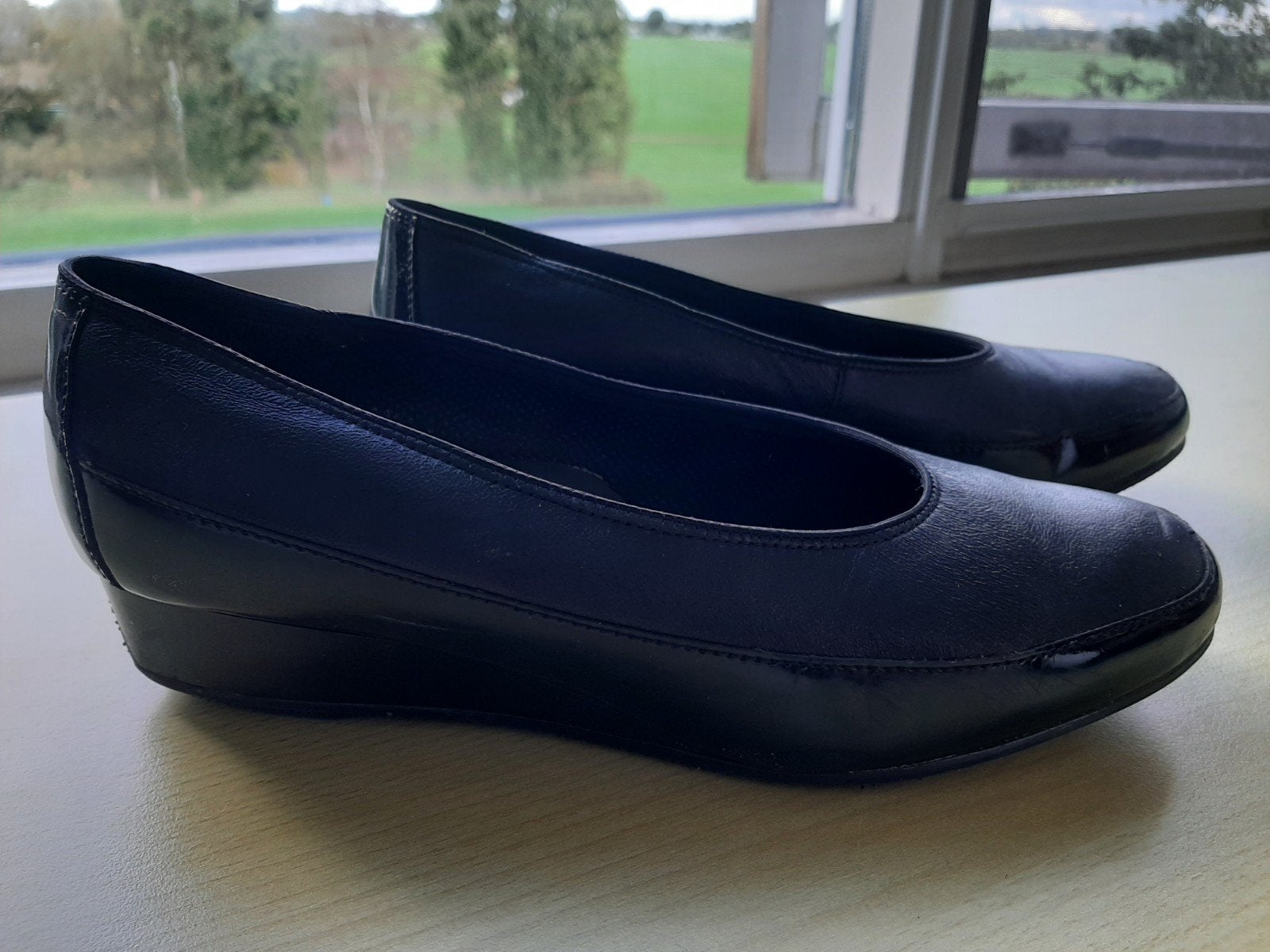 Ara zwarte leren pumps, maat 38, zo goed als nieuw, Ophalen, Pumps, Zwart, Zo goed als nieuw