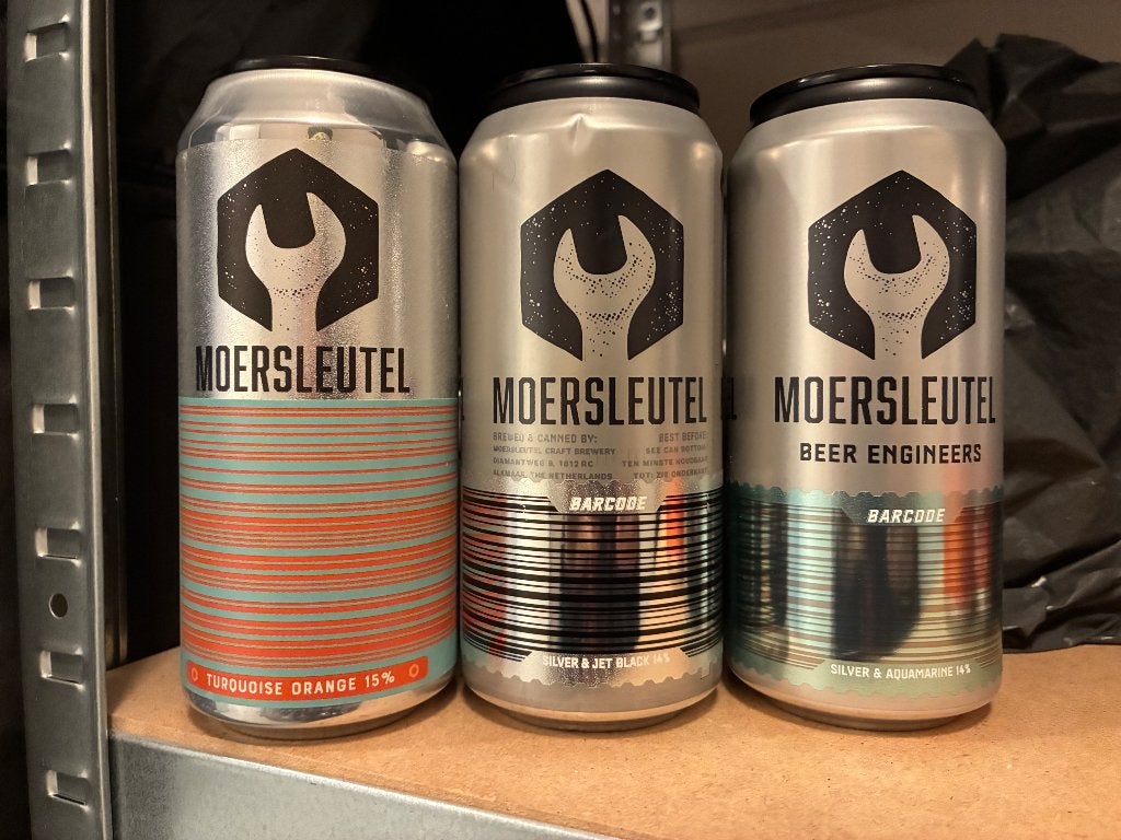 Moersleutel bieren — 3x Barcode, Ophalen of Verzenden, Nieuw, Flesje(s), Overige merken