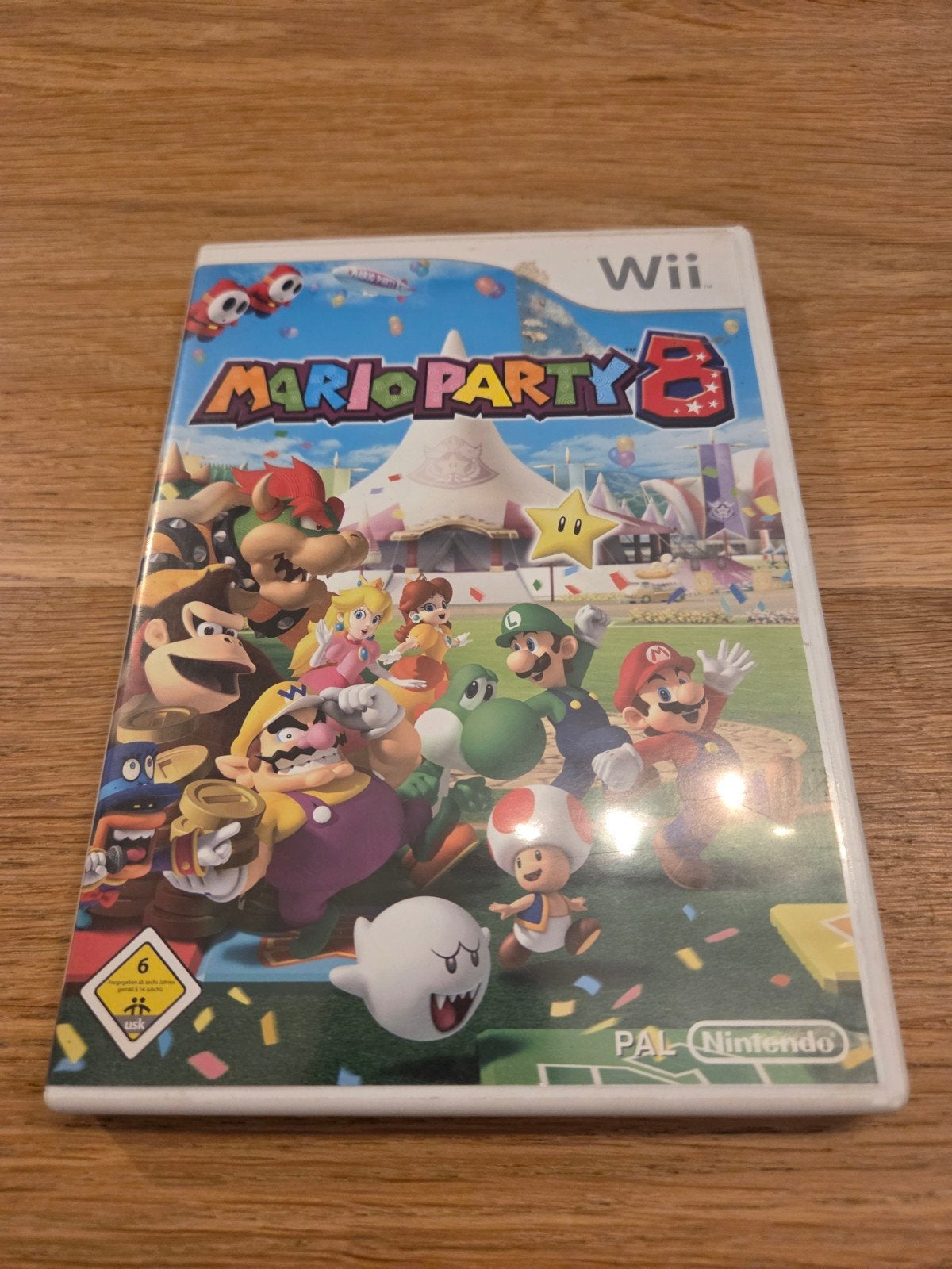 Mario party 8 wii, Spelcomputers en Games, Games | Nintendo Wii, Ophalen of Verzenden, Zo goed als nieuw, Sport, 3 spelers of meer