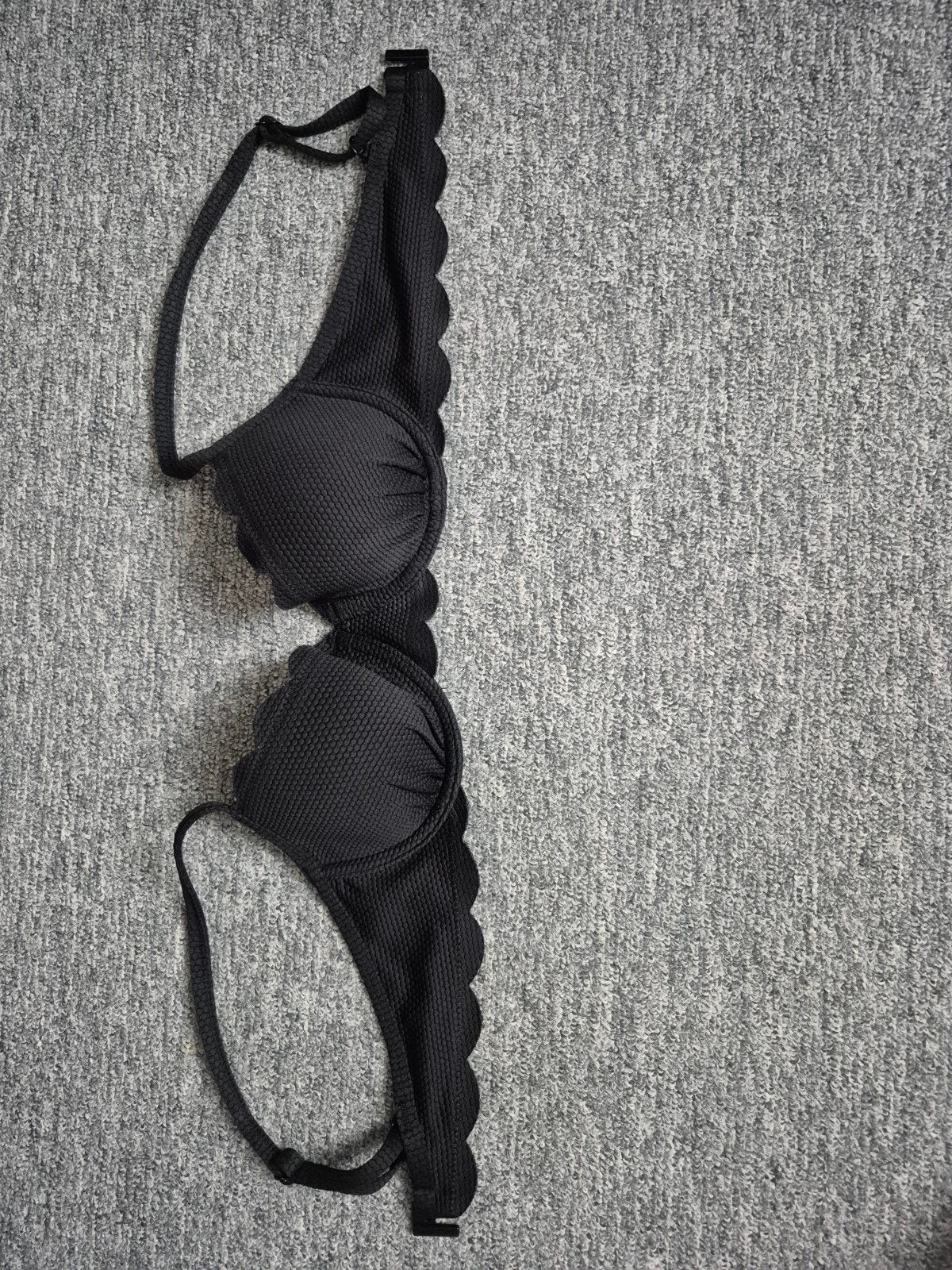 Hunkemöller Bikini Top Zwart - Maat 70C, Zwart, Ophalen of Verzenden, Zo goed als nieuw, Bikini