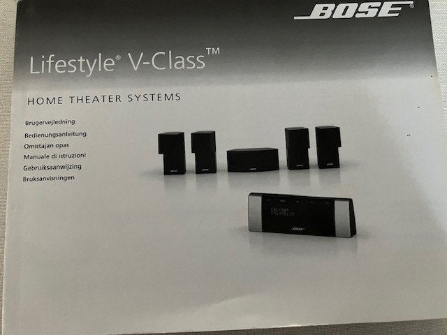 Bose Lifestyle V-Class Home Theater System, Overige systemen, 70 watt of meer, Zo goed als nieuw, Overige spelers