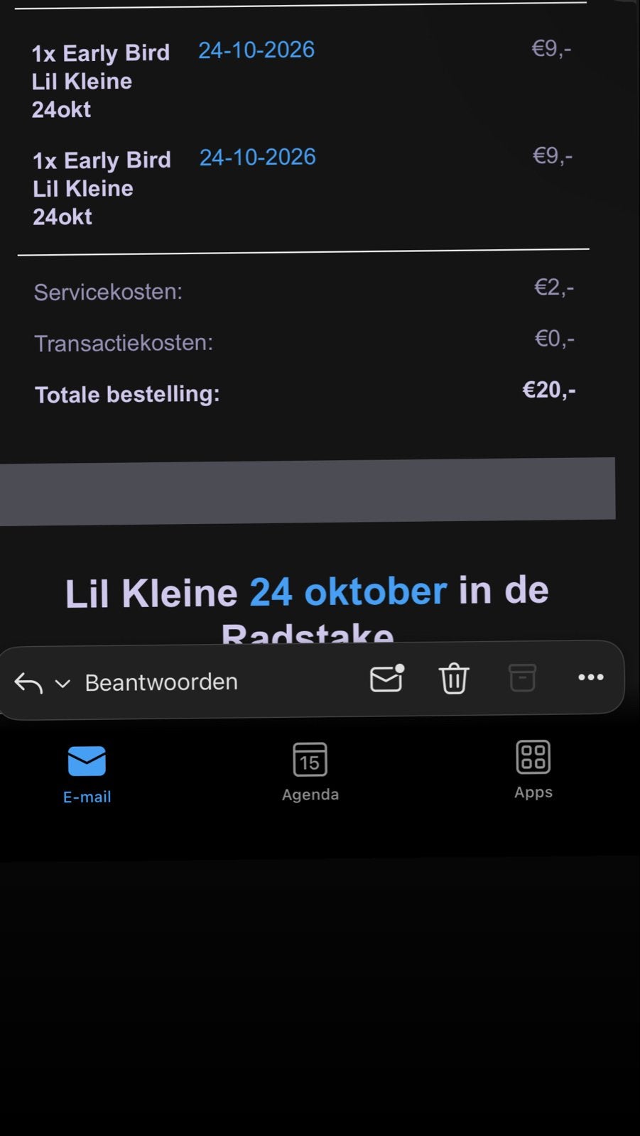 Lil kleine tickets - radstake lichtenvoorde, Twee personen