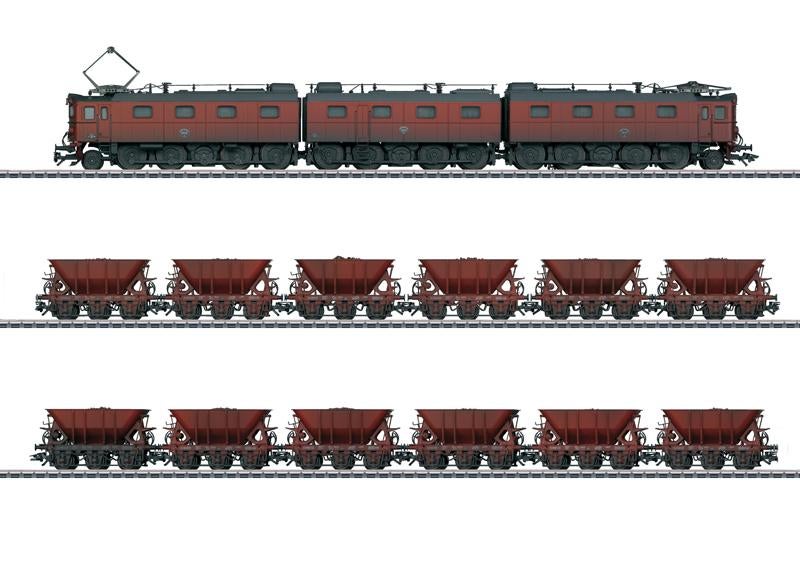 Titel: Märklin 26800 – Zweedse Ertstrein Dm3 + 12 wagens –, Hobby en Vrije tijd, Modeltreinen | H0, Ophalen, Wisselstroom, Treinset
