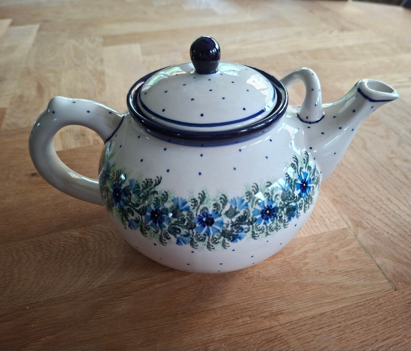 Bunzlau grote theepot - 2 liter, ., Keramiek, Overige typen, Ophalen of Verzenden