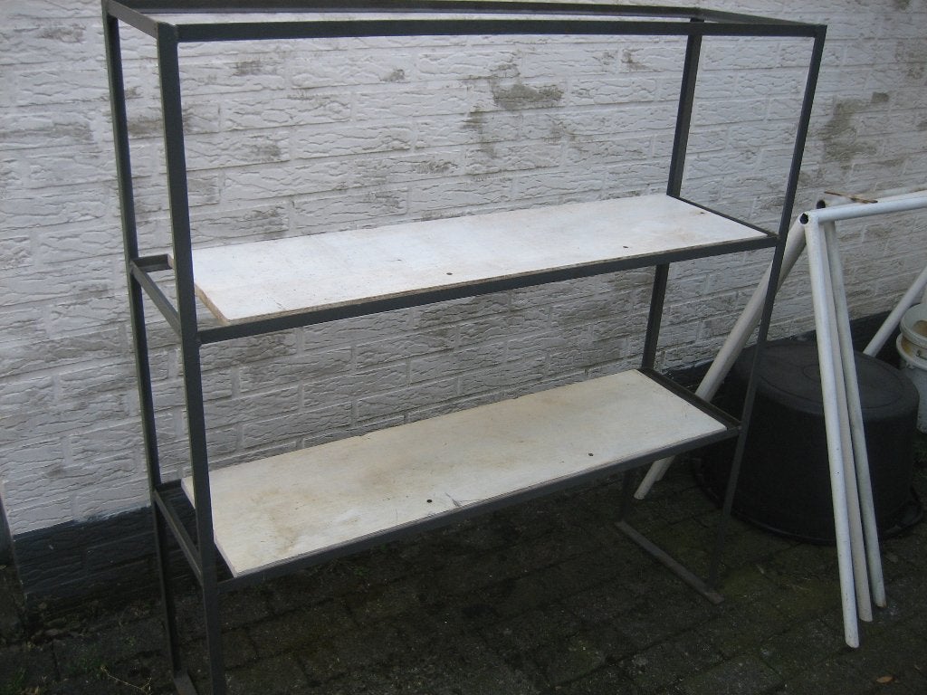 stellage van ijzer, zwaar !, Ophalen, Gebruikt