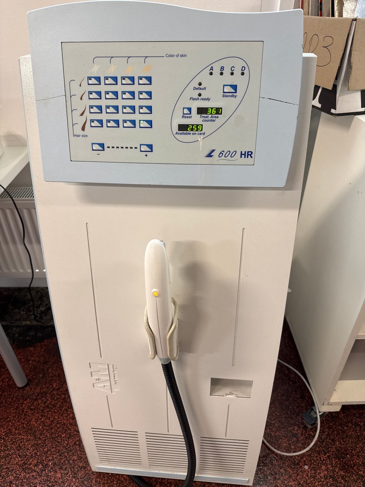 A&M Yperion L600 IPL Laser ontharingsapparaat, Ophalen, Gebruikt, Scheren en Epileren