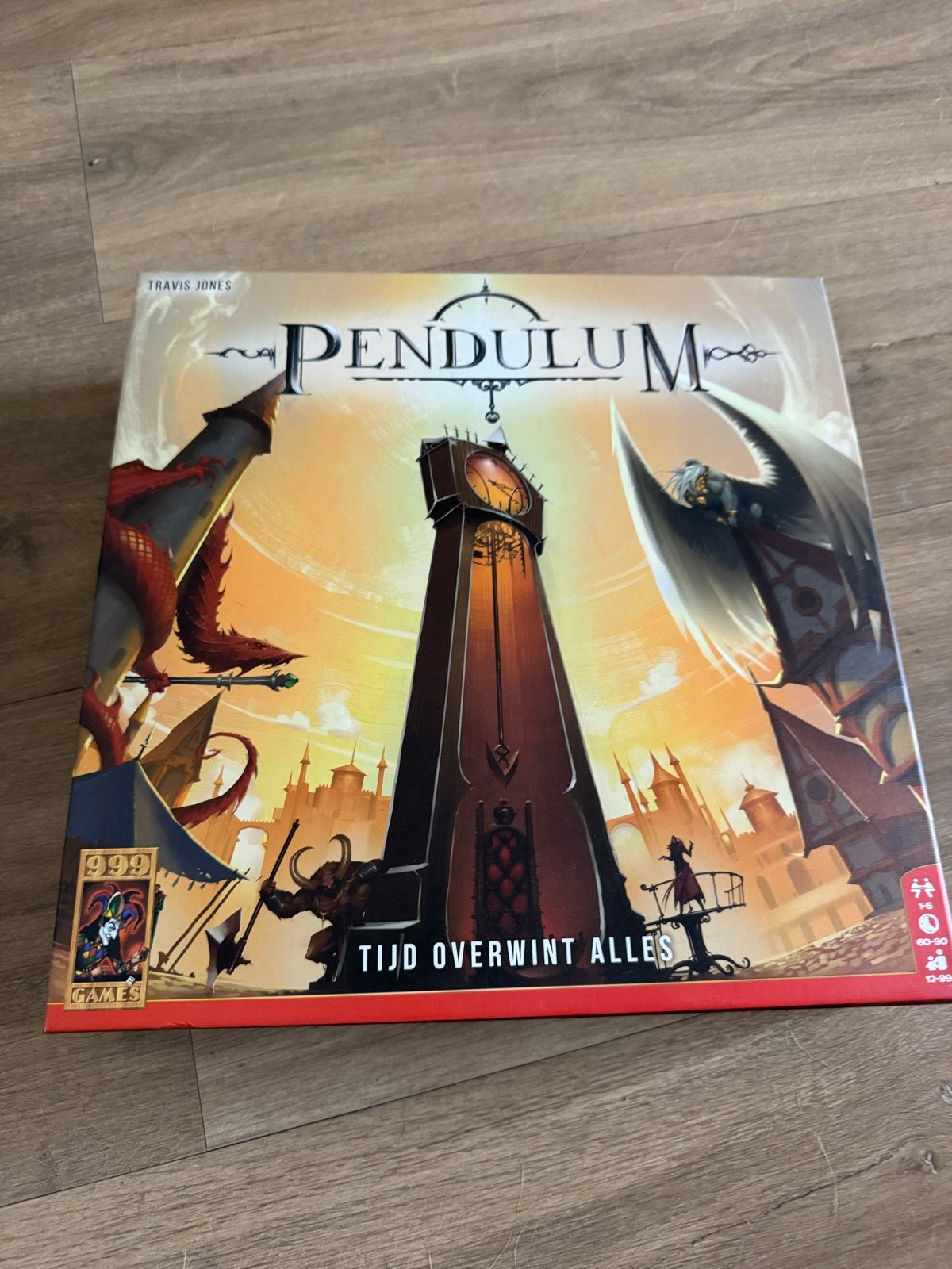 Pendulum bordspel - Tijd Overwint Alles, Drie of vier spelers, Ophalen of Verzenden, Zo goed als nieuw, 999 games