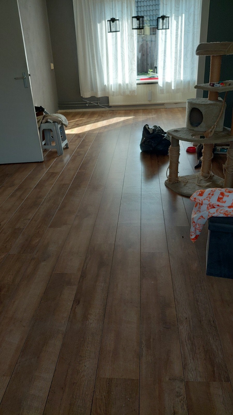Laminaatvloer - Houtlook, Ophalen, Gebruikt, 50 tot 150 cm, 10 m² of meer