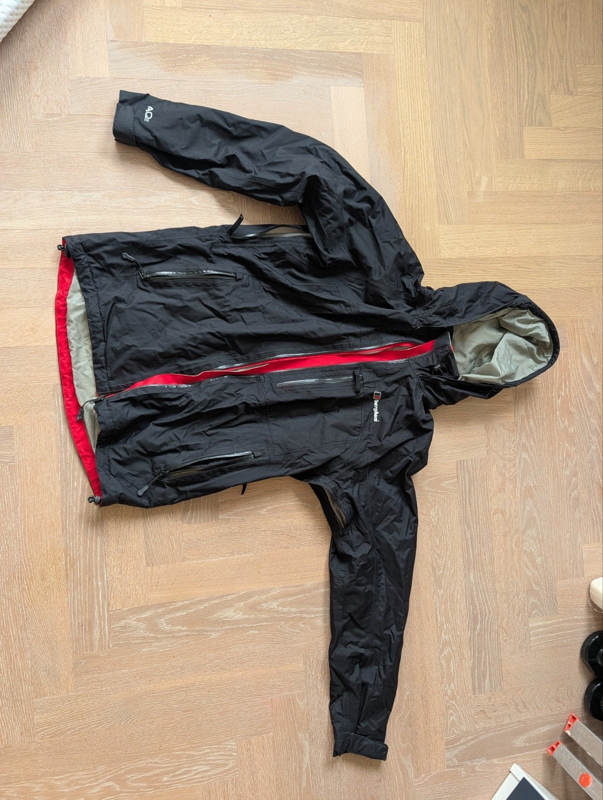 Berghaus regenjas heren maat S, Ophalen of Verzenden, Gebruikt, Regenjas, Heren