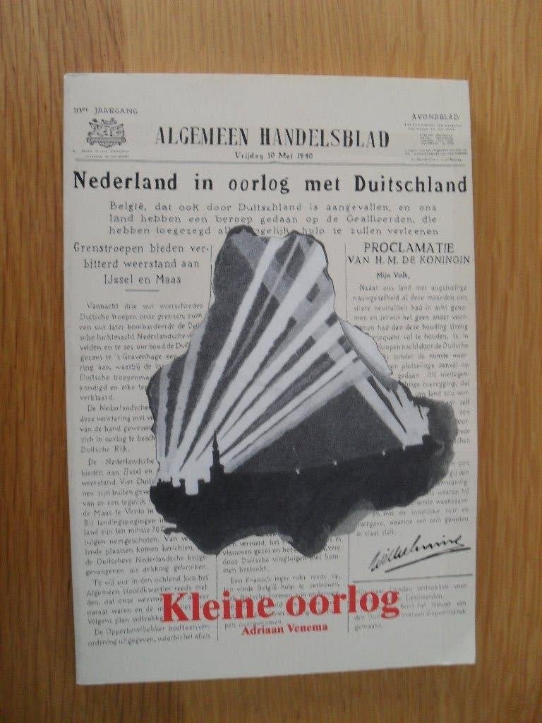 Kleine oorlog van Adriaan Venema, Boeken, Gelezen, Niet van toepassing, Ophalen of Verzenden, Algemeen