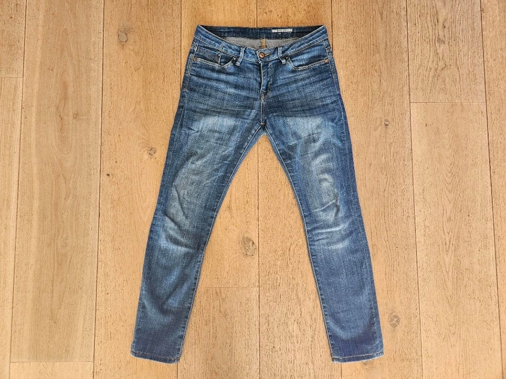 Skin fit van EDC/Esprit maat 29 lengte 28/30, Kleding | Dames, Blauw, Ophalen of Verzenden, W28 - W29 (confectie 36), Gedragen