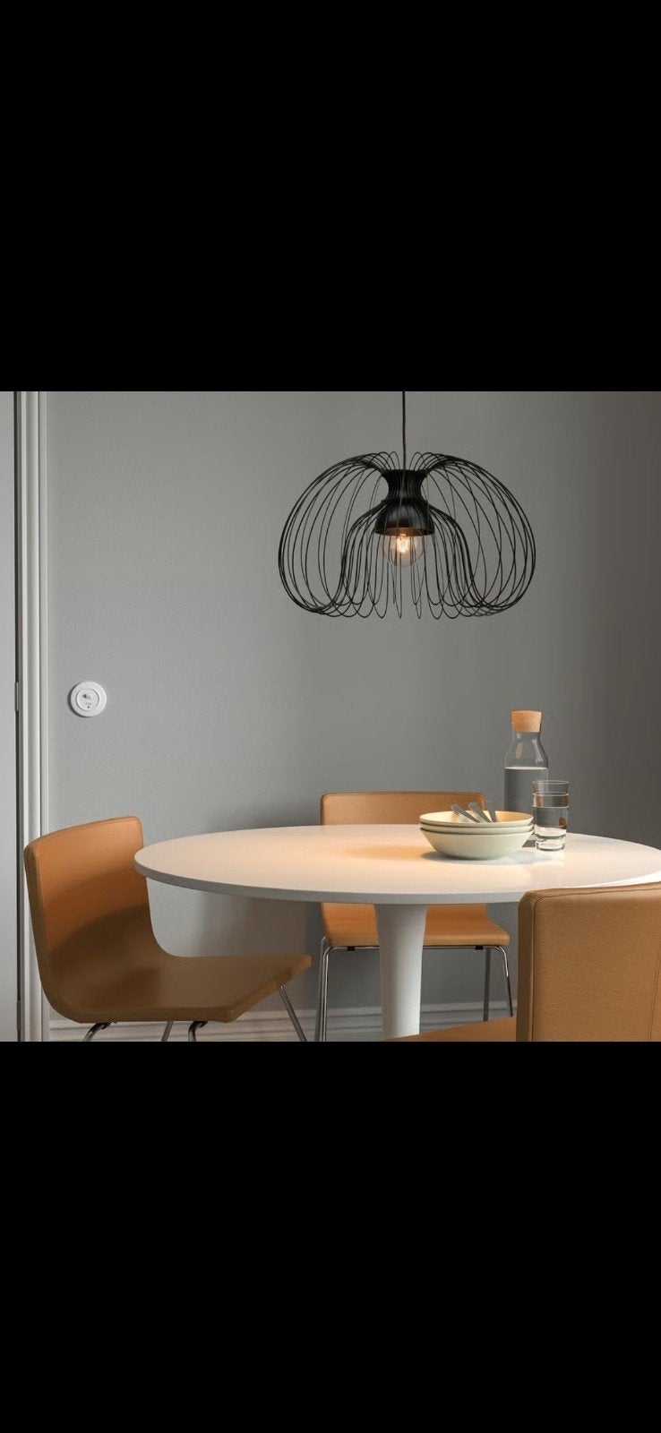 ikea hanglamp KALLFRONT/HEMMA, Huis en Inrichting, Ophalen, Zo goed als nieuw, Minder dan 50 cm
