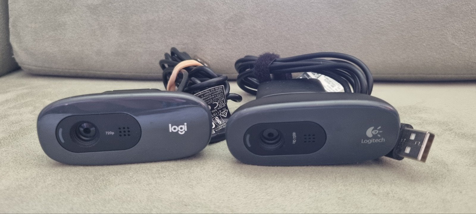Logitech C920 Webcams - Full HD 1080p, Gebruikt, Logitech, Ophalen of Verzenden, Monitorclip