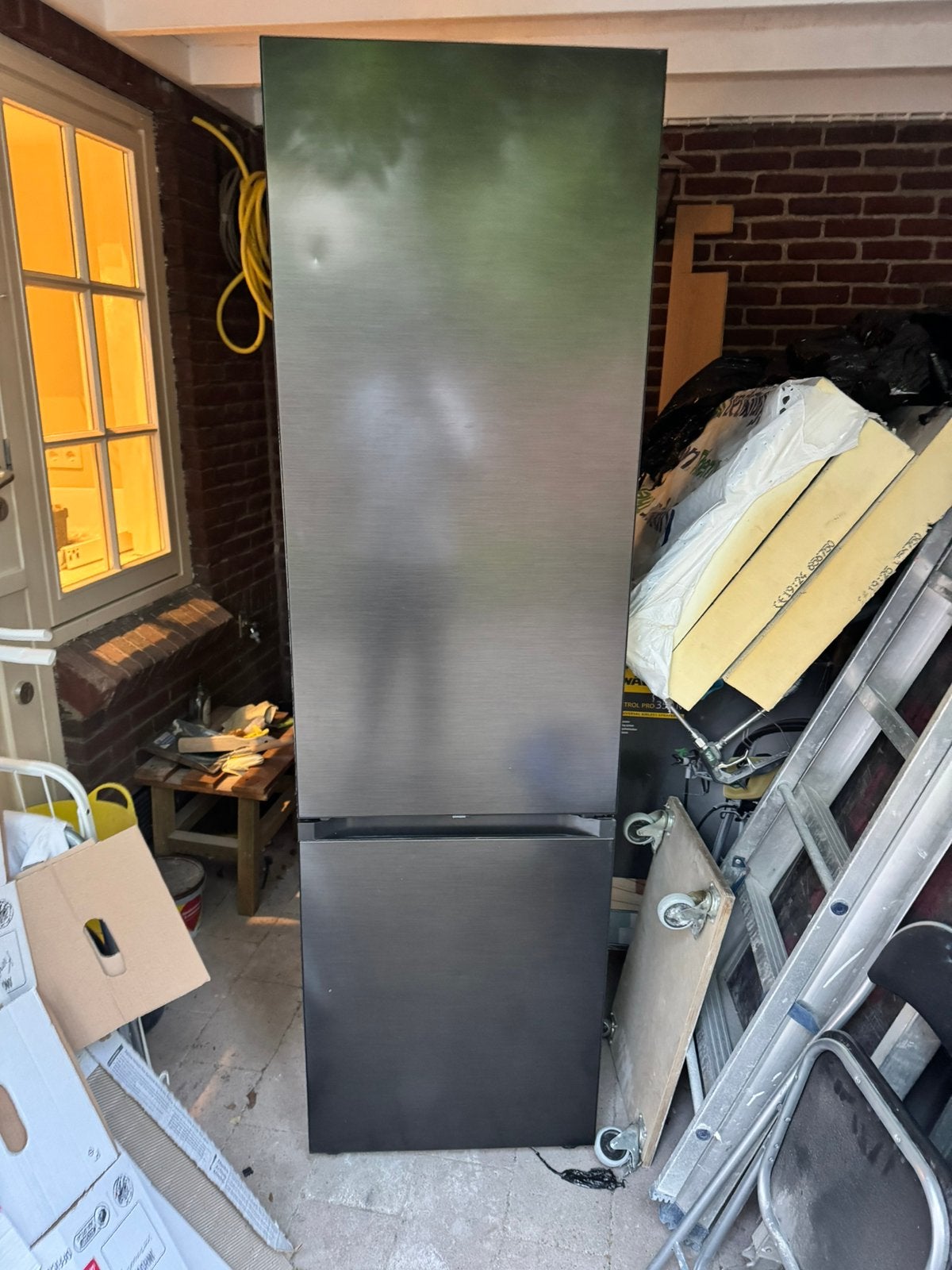 Samsung RB38A7B6AB1 Koel-vriescombinatie – Energielabel A, Ophalen, 200 liter of meer, Met aparte vriezer, 160 cm of meer