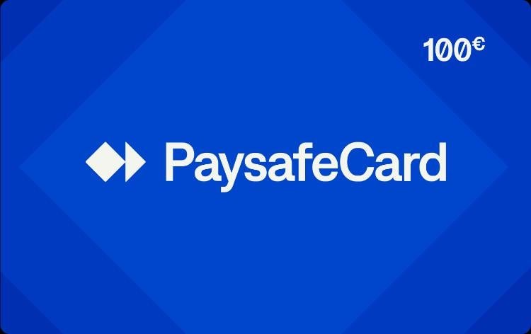PaysafeCard t.w.v. €100, Eén persoon, Cadeaubon