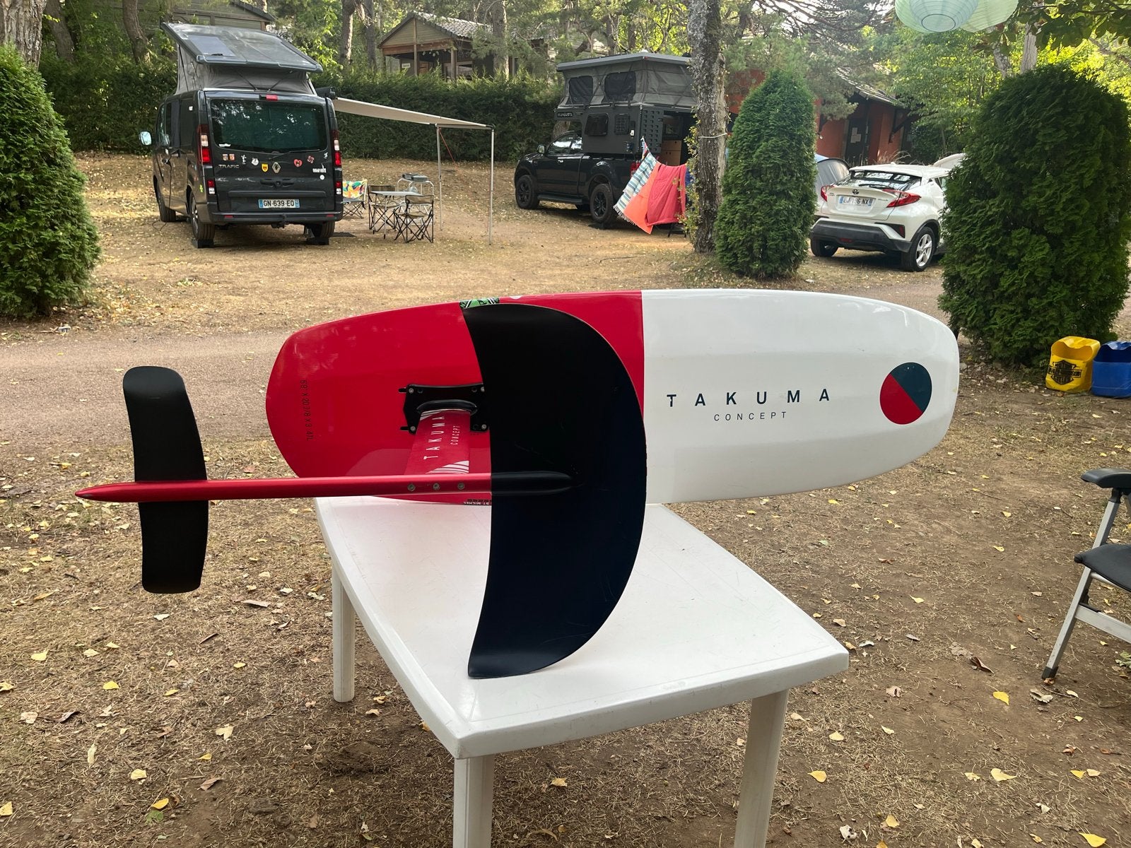 Takuma Concept ZK 5'9" Foil Board met Foil, Ophalen, Gebruikt