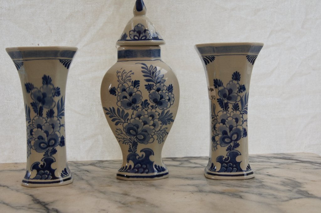 Delfs blauwe vazen, Ophalen of Verzenden
