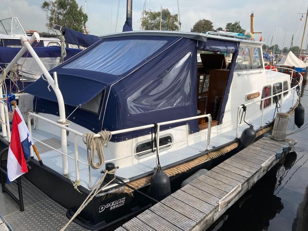 Doerak 8.50 a.k geheel compleet met inboedel + 2 vouwfietsen, Ophalen, Doerak, Diesel, Koelkast
