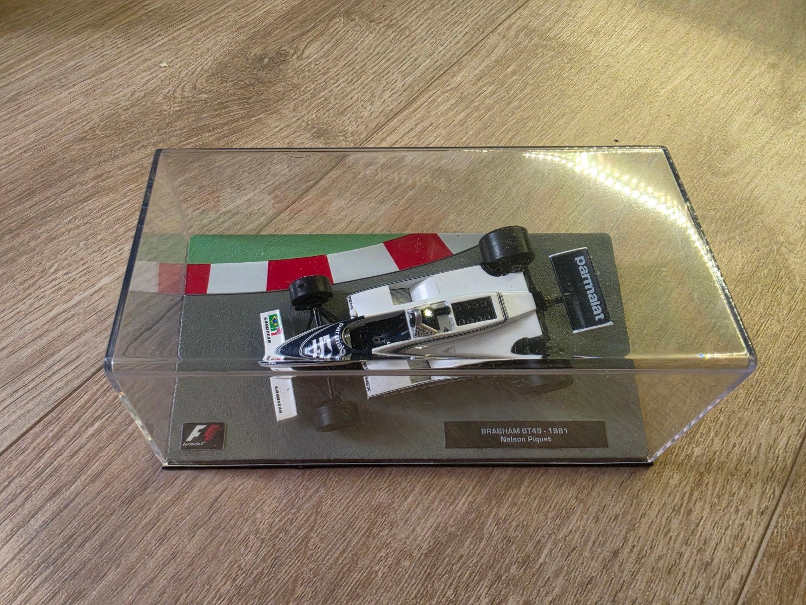 Brabham BT49 1981 Nelson Piquet F1 modelauto, Ophalen of Verzenden