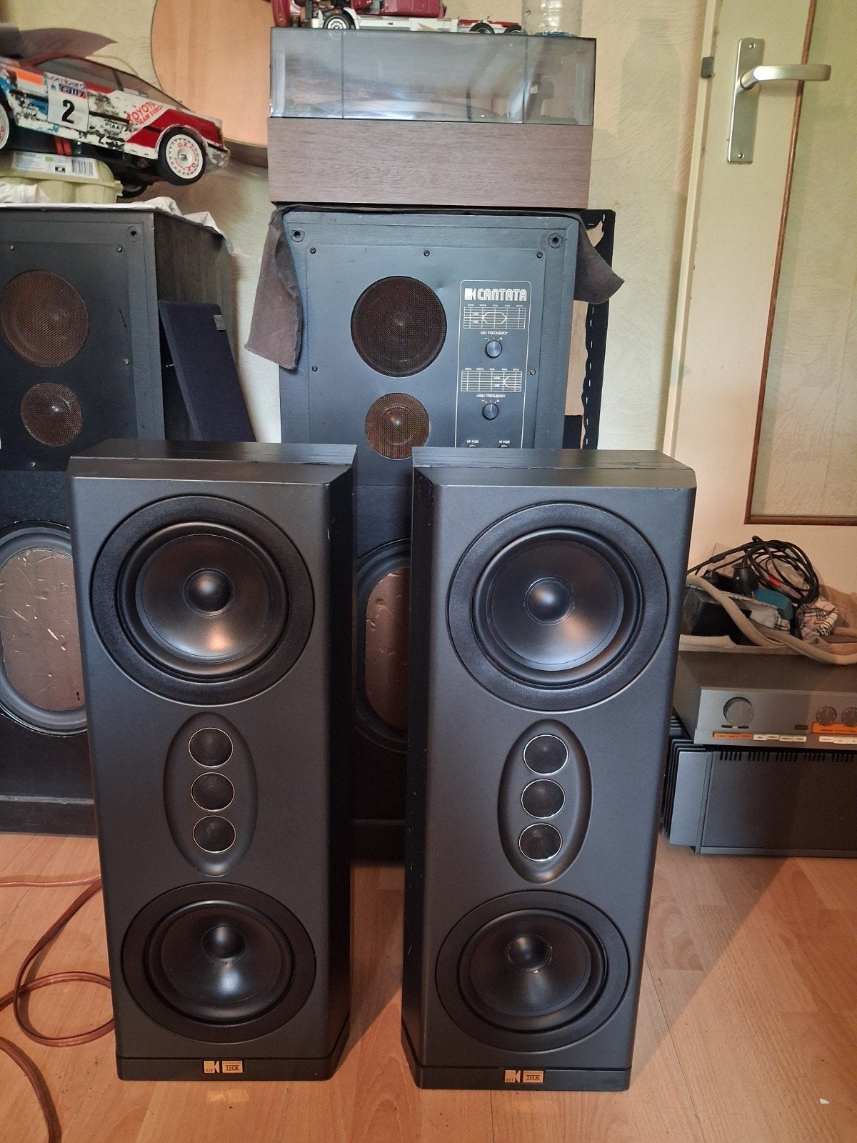 Kef lcr av3 reference& kef c80 &cambridge, tl100, Audio, Tv en Foto, Luidsprekers, Ophalen of Verzenden, Overige merken