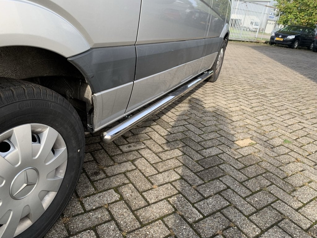 Mercedes Sprinter W906 Sidebars sidesteps met opstapjes