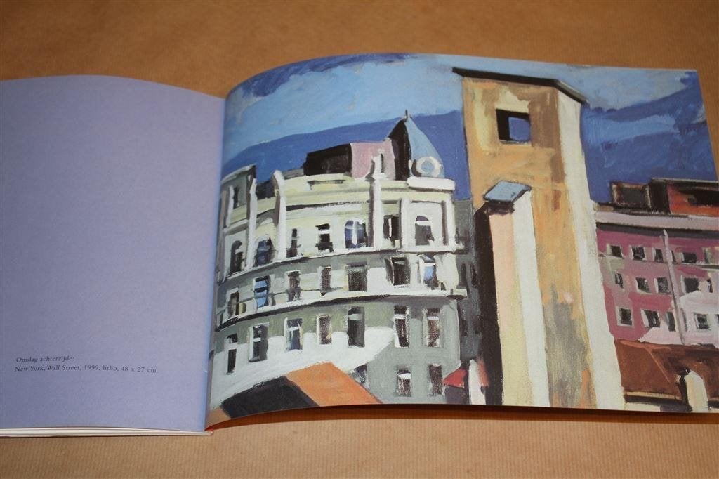Jeroen Hermkens. Recent werk. Schilderijen en litho's., Ophalen of Verzenden, Gelezen