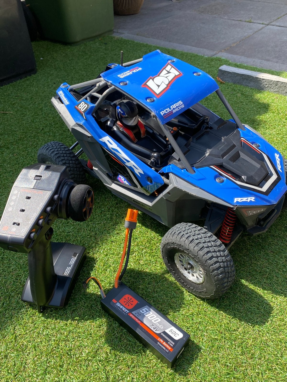 Losi Polaris RZR Offroad Buggy met Afstandsbediening en accu, Elektro, Auto offroad, Ophalen of Verzenden, Zo goed als nieuw