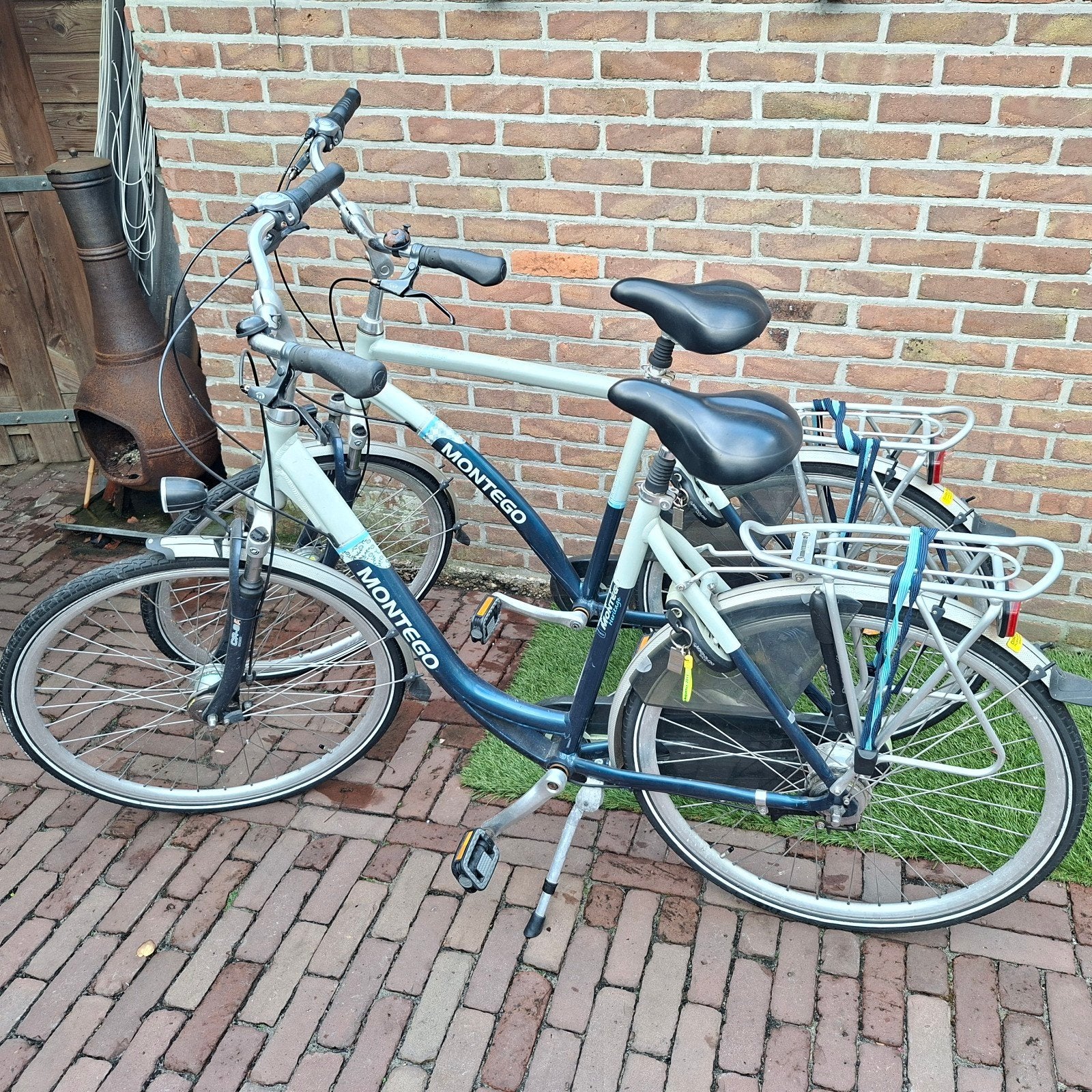 2 gebruikte fietsen, Ophalen, Gebruikt