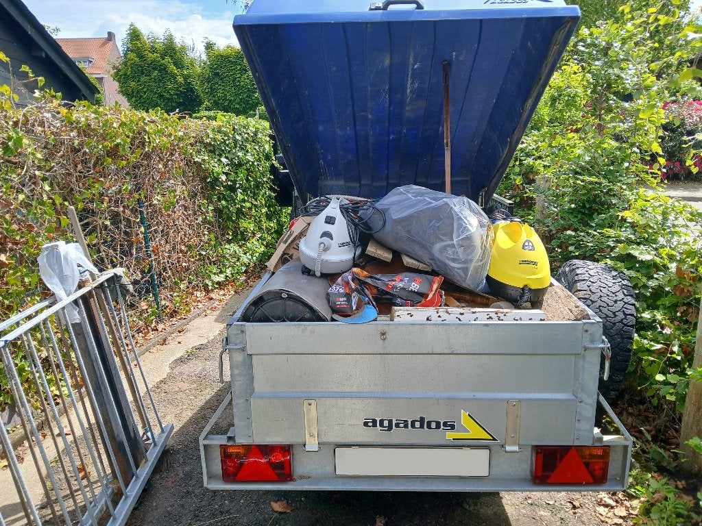 Aanhanger Agados met klep, Auto diversen, Ophalen, Gebruikt