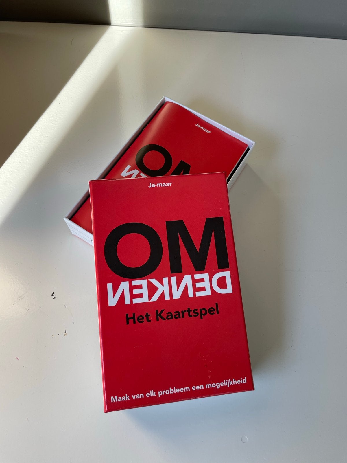 Omdenken Het Kaartspel - Nieuw in verpakking, Een of twee spelers, Ophalen of Verzenden, Nieuw