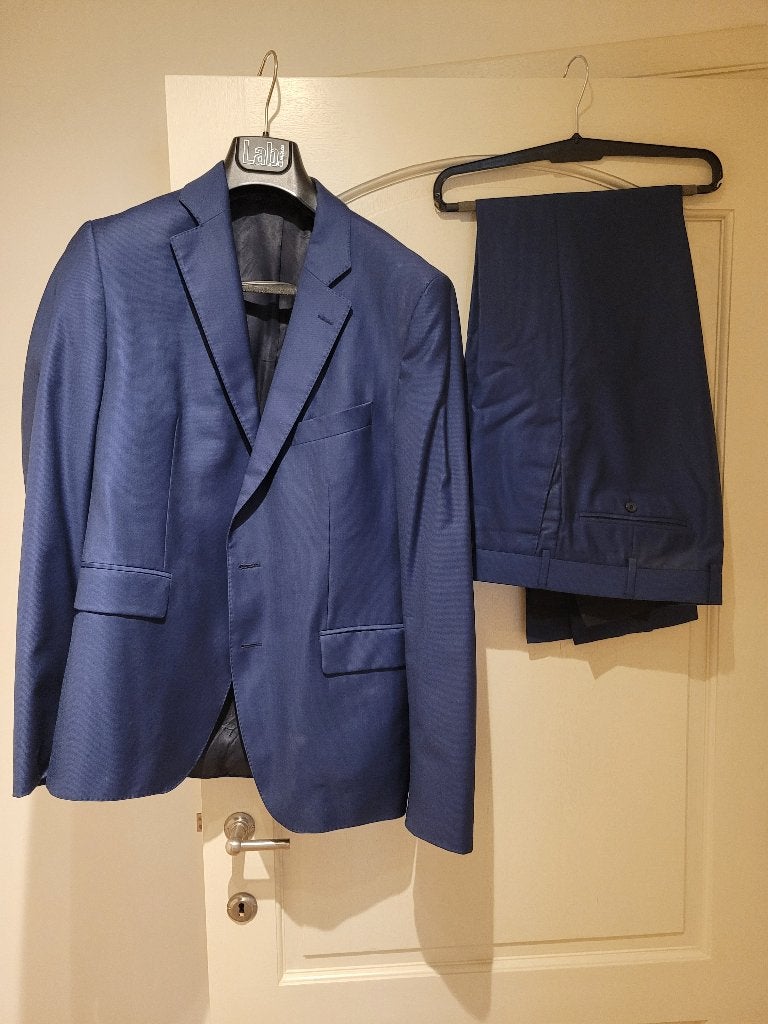 Kostuum heren Scabal, Kleding | Heren, Ophalen of Verzenden, Zo goed als nieuw, Scabal, Maat 48/50 (M)