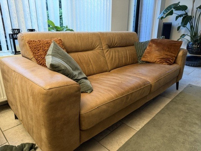 2 3-zitsbanken, Huis en Inrichting, Ophalen, Gebruikt, 100 tot 125 cm, Driepersoons