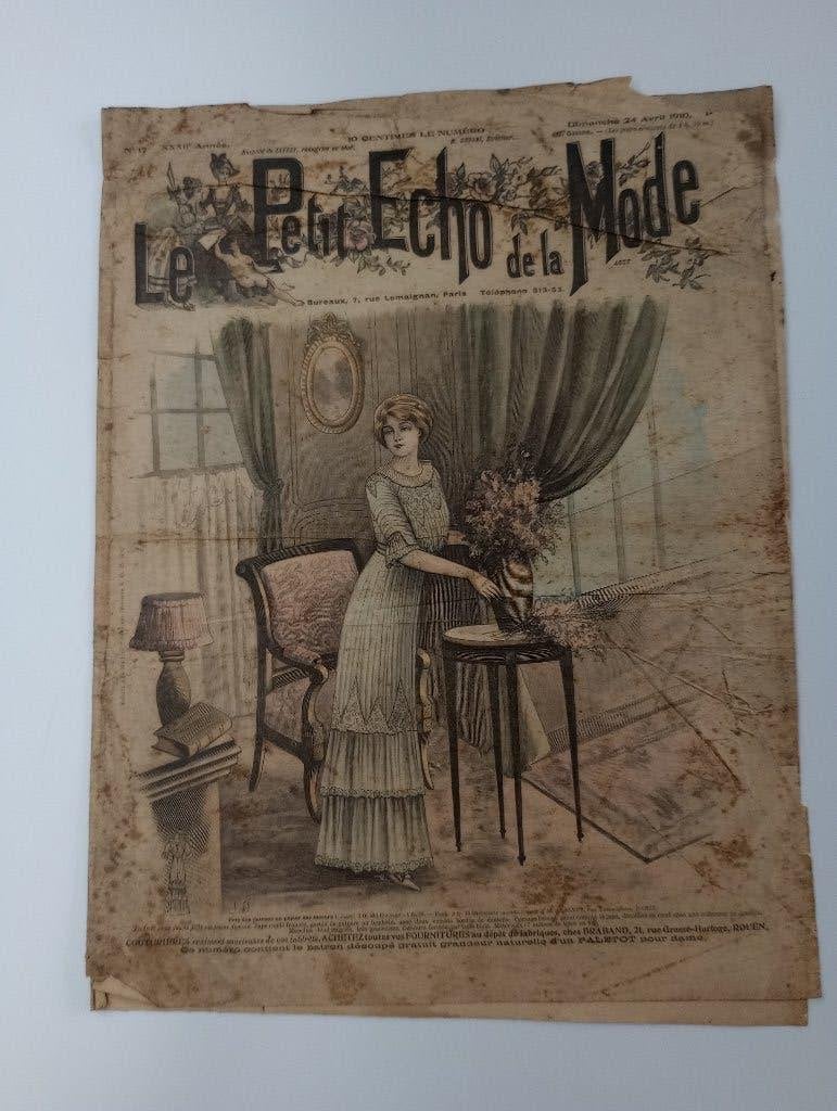 Le petit echo de la Mode 1910, Ophalen, Le petit echo de la Mode