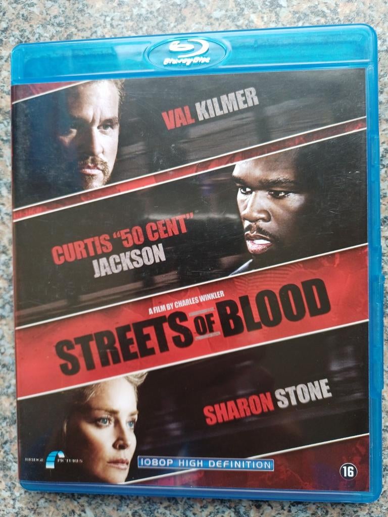 Streets of Blood Blu-ray met Val Kilmer en 50 Cent, Cd's en Dvd's, Blu-ray, Ophalen of Verzenden