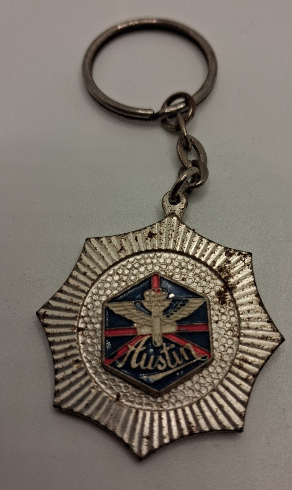Vintage Austin sleutelhanger - Auto merk, Ophalen of Verzenden, Gebruikt, Merk